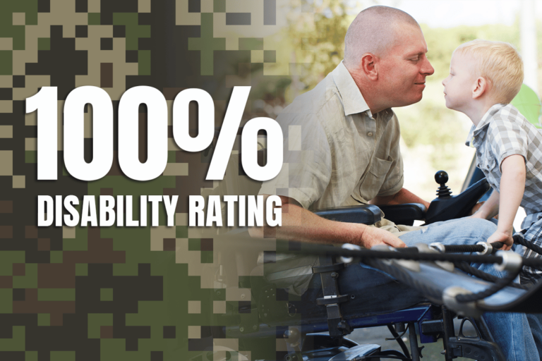 What Is A 100 Percent Disability Rating Veterans Guardian VA Claim 