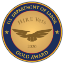 HIRE Vets Gold Award 2020