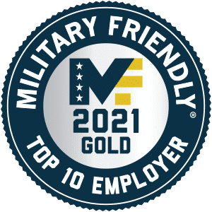 military friendly top 10 employer 2021